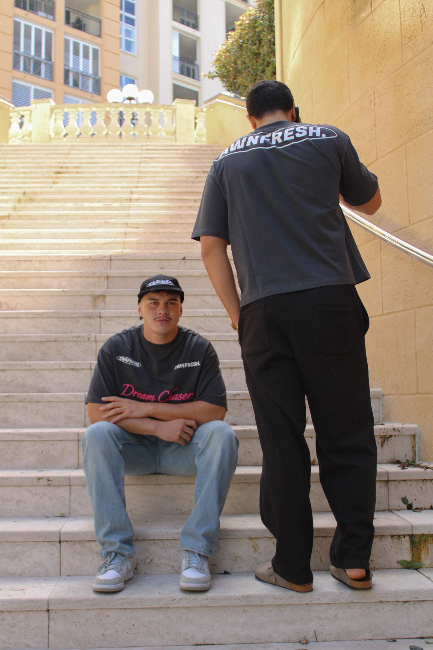 Pink Dream Chaser Boxy Fit T-shirt