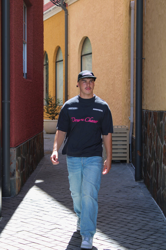 Pink Dream Chaser Boxy Fit T-shirt