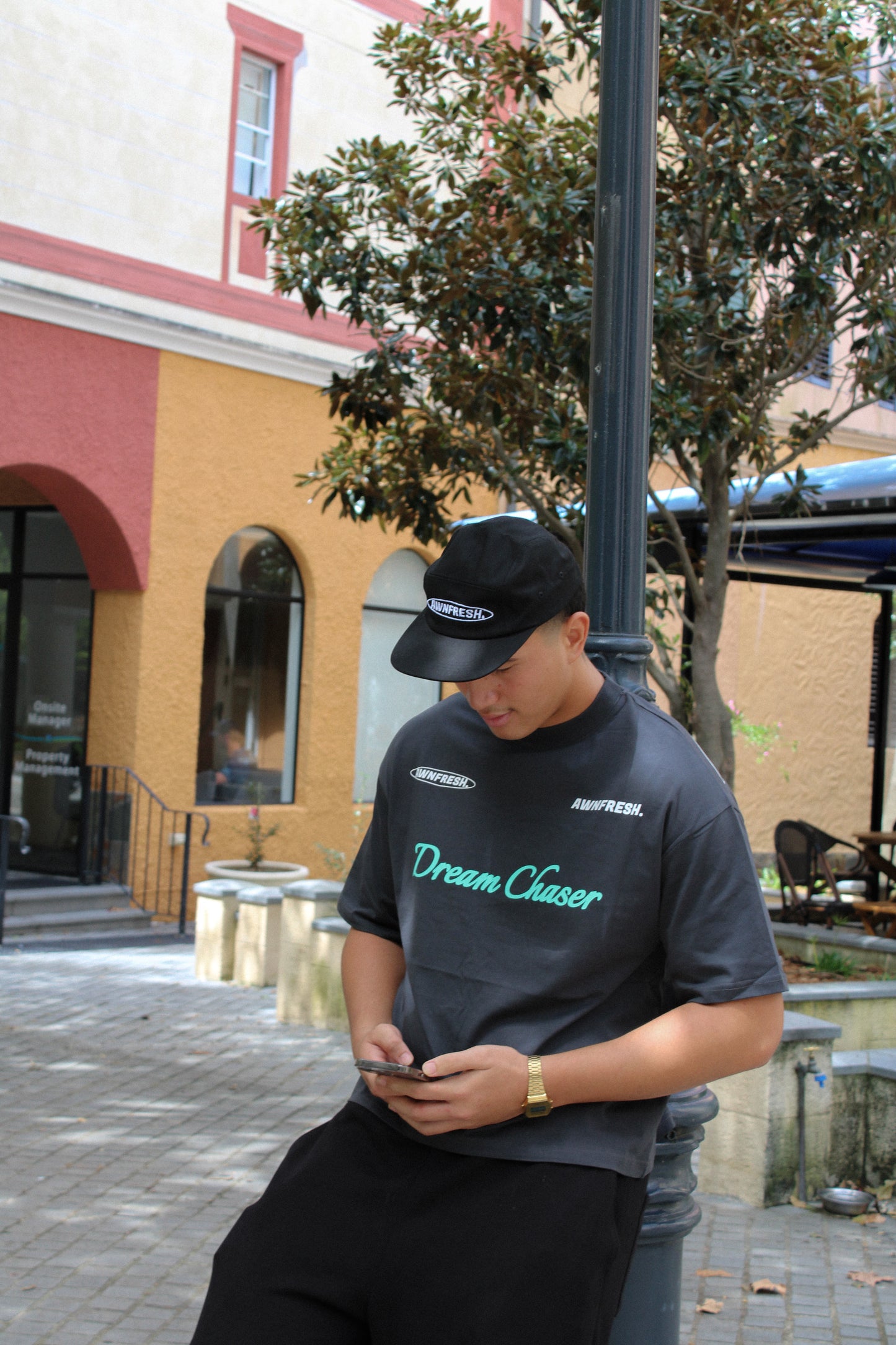 Turquoise Boxy Fit T-Shirt