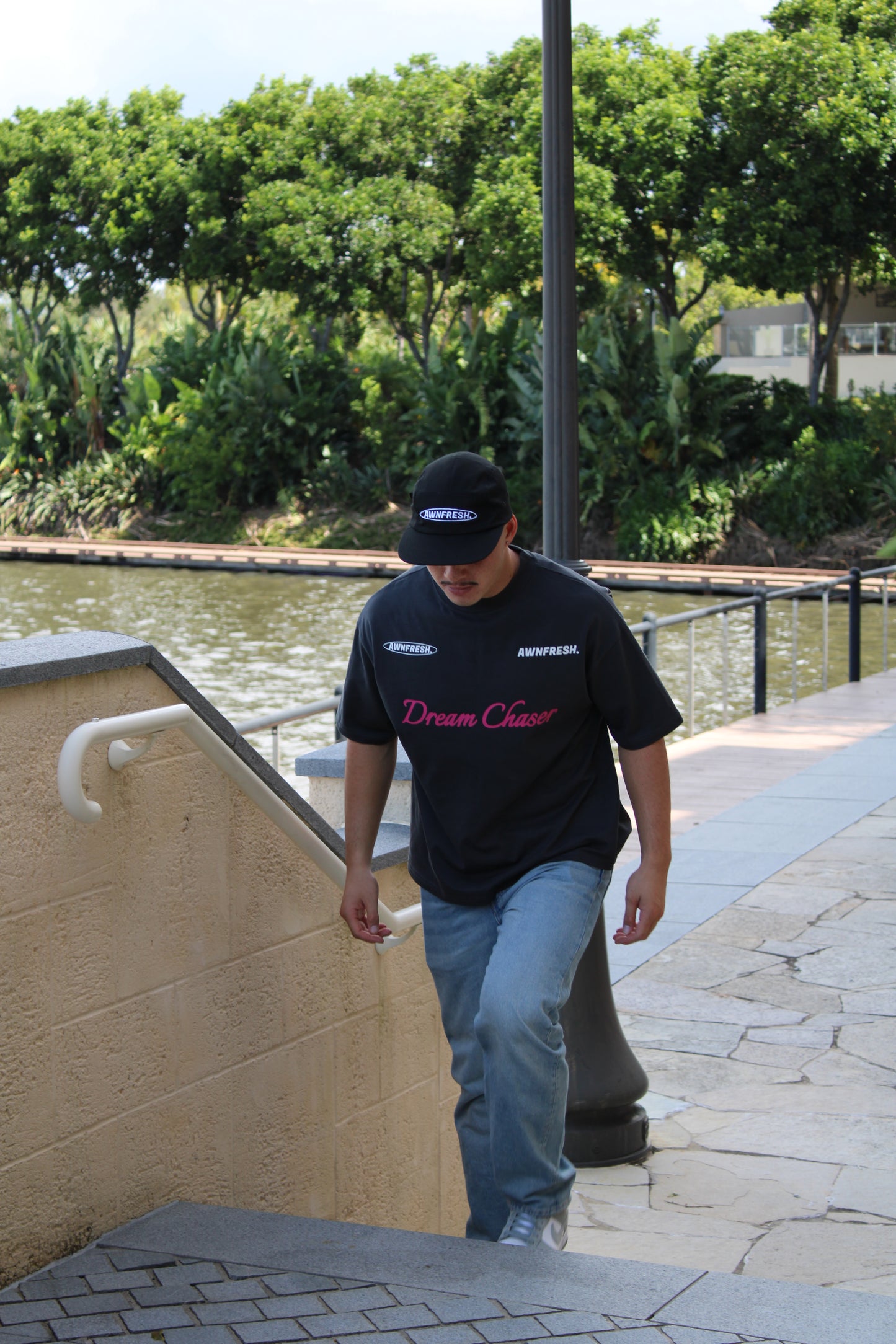 Pink Dream Chaser Boxy Fit T-shirt