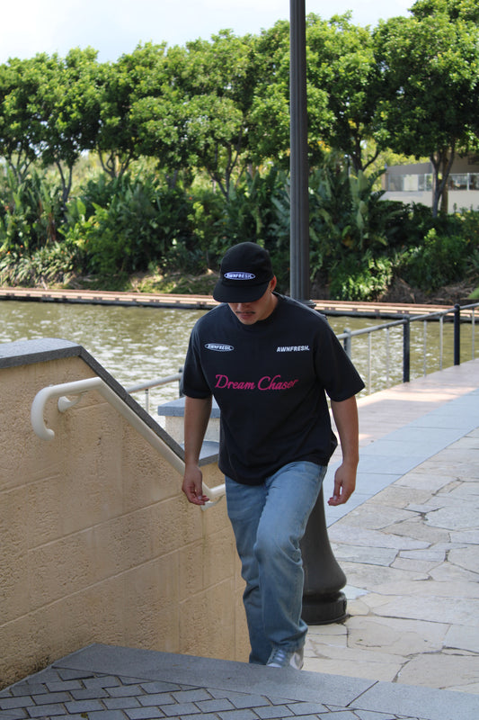 Pink Dream Chaser Boxy Fit T-shirt