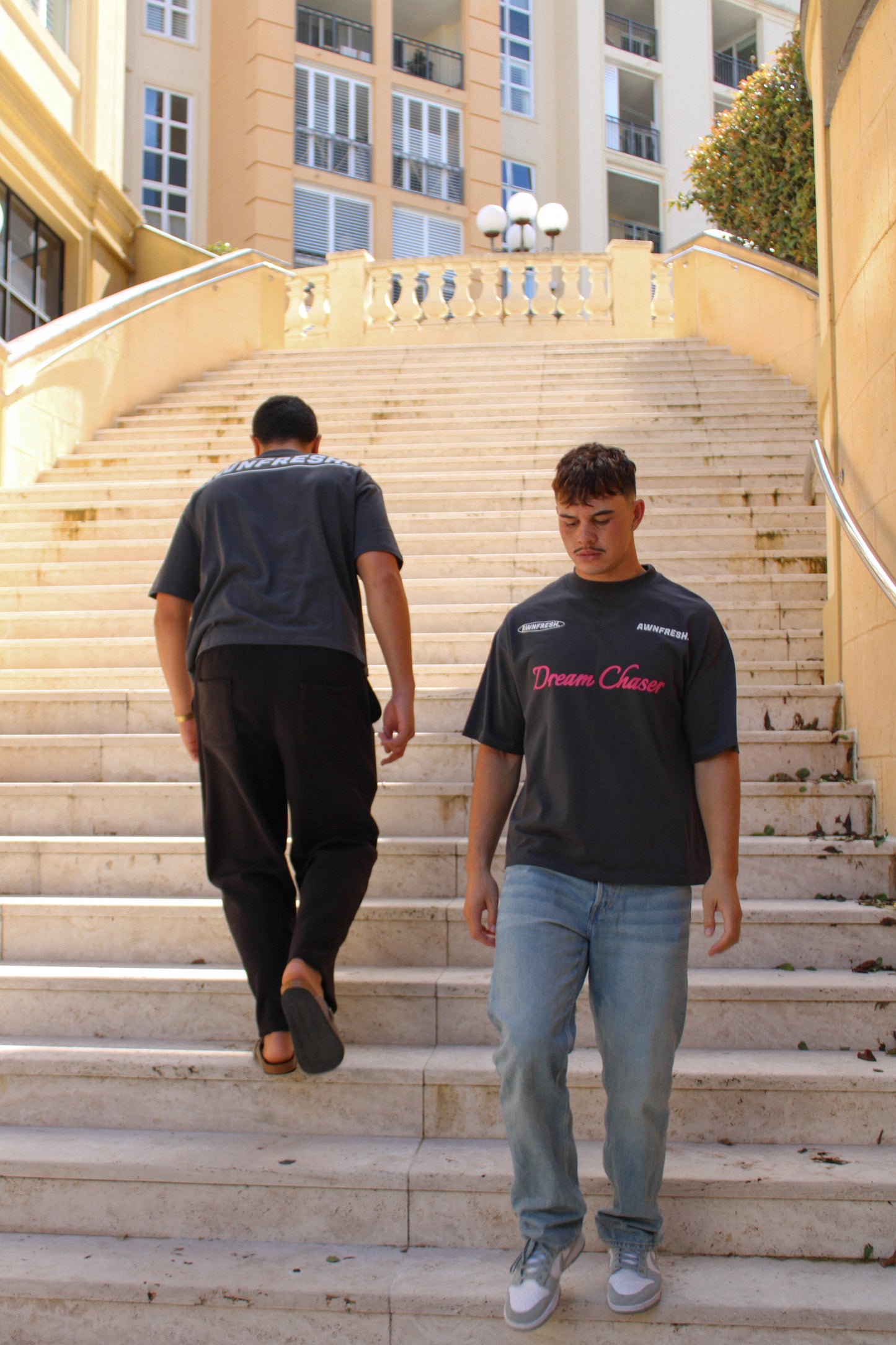 Pink Dream Chaser Boxy Fit T-shirt