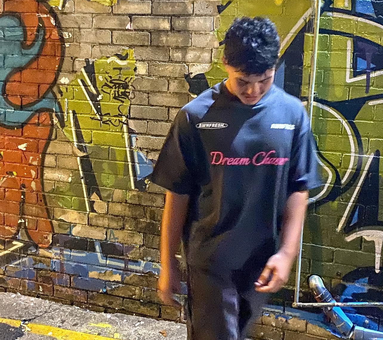 Pink Dream Chaser Boxy Fit T-shirt